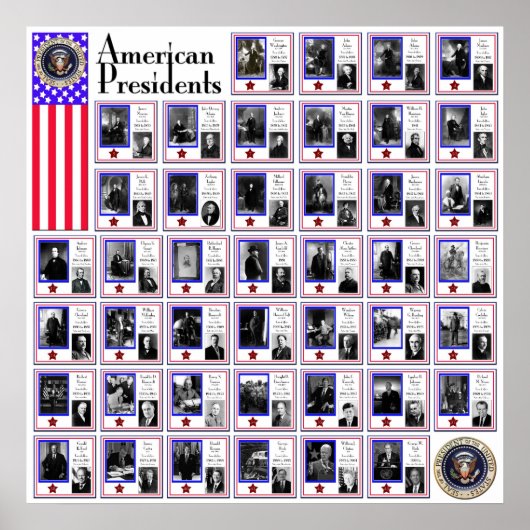 US PRESIDENTEN WHITE A/564 POSTER (Voorkant)