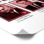 US PRESIDENTEN WHITE C/566 POSTER (Hoek)