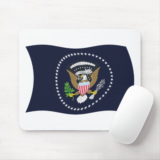 US Presidential Seal Flag Mousepad Muismat (Met muis)
