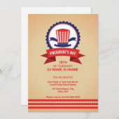 Us Presidents Day Flyer Sjabloon Kaart (Voorkant / Achterkant)