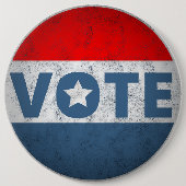 US Presidentsverkiezingen 2024 Stem Ronde Button 6,0 Cm (Voorkant)