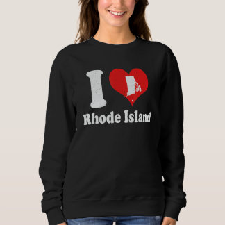 US Proud Citizen America Love State I Heart Rhode  Trui