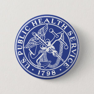 US Public Health Service Ronde Button 5,7 Cm
