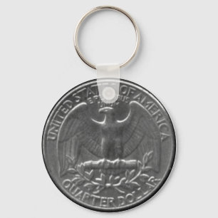 US Quarter Sleutelhanger
