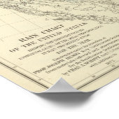 US Rain Grafiek Poster (Hoek)