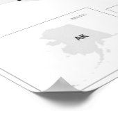 US Regions Map United States Poster (Hoek)