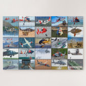 US RESCUE AVIATION "MONTAGE" LEGPUZZEL (Horizontaal)