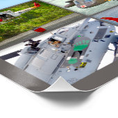 US RESCUE AVIATION "MONTAGE" PERFECT POSTER (Hoek)