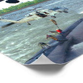 US RESCUE AVIATION "MONTAGE" POSTER (Hoek)