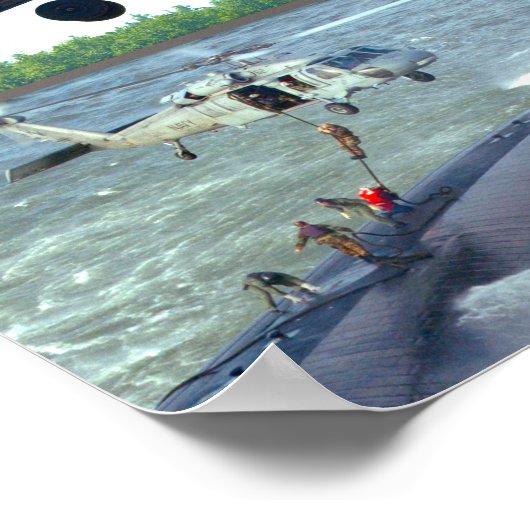 US RESCUE AVIATION "MONTAGE" POSTER (Hoek)