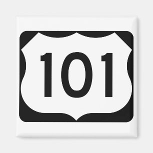 US Route 101 Sign Magneet