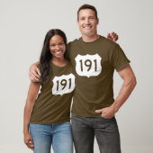 US Route 191 Sign T-shirt (Unisex)