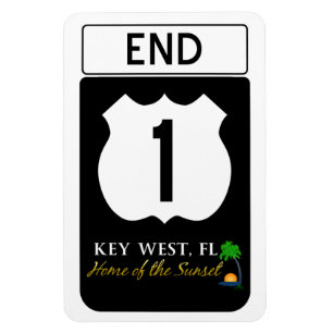 US Route 1 Road Sign Magneet