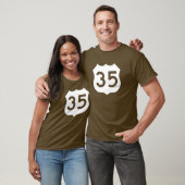 US Route 35 Sign T-shirt (Unisex)