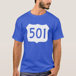 US Route 501 Sign T-shirt