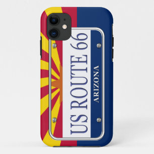 US ROUTE 66 Arizona Vanity Bord Case-Mate iPhone Case