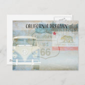 US Route 66 California Briefkaart (Voorkant / Achterkant)
