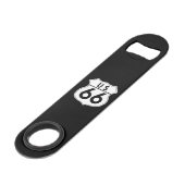 US Route 66 Classic Speed Bottle Open Speed Flessenopener (Voorkant Gekanteld)
