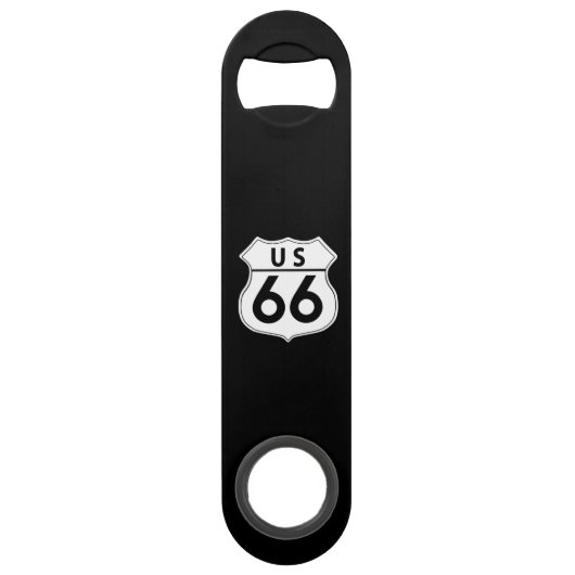 US Route 66 Classic Speed Bottle Open Speed Flessenopener (Voorkant)