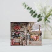 US Route 66 Foto briefkaart Arizona (Staand voorkant)