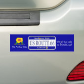 US ROUTE 66 KANSAS Vanity Bord Bumpersticker (Op auto)