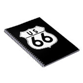 US Route 66 Klassiek Foto Notitieboek (Rechterzijde)