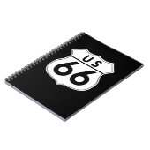 US Route 66 Klassiek Foto Notitieboek (Linkerzijde)