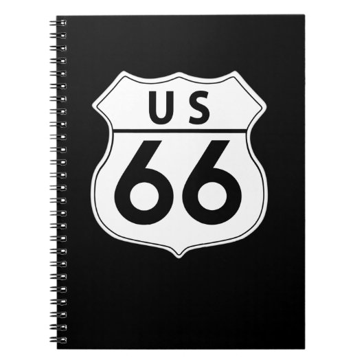 US Route 66 Klassiek Foto Notitieboek (Voorkant)
