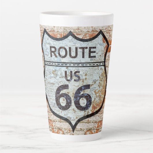 US ROUTE 66 LATTE MOK (Voorkant)