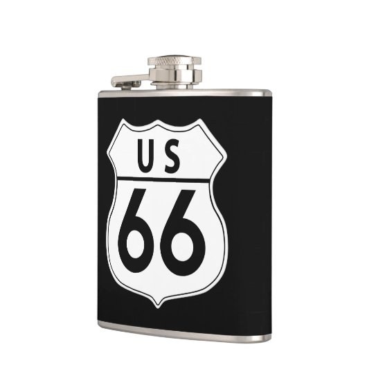 US Route 66 Liquor Flask Heupfles (Links)