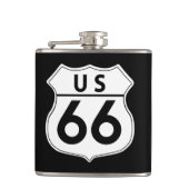 US Route 66 Liquor Flask Heupfles (Voorkant)