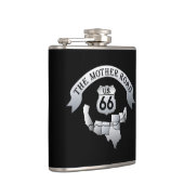 US Route 66 Moeder Road Liquor Flask Heupfles (Rechts)