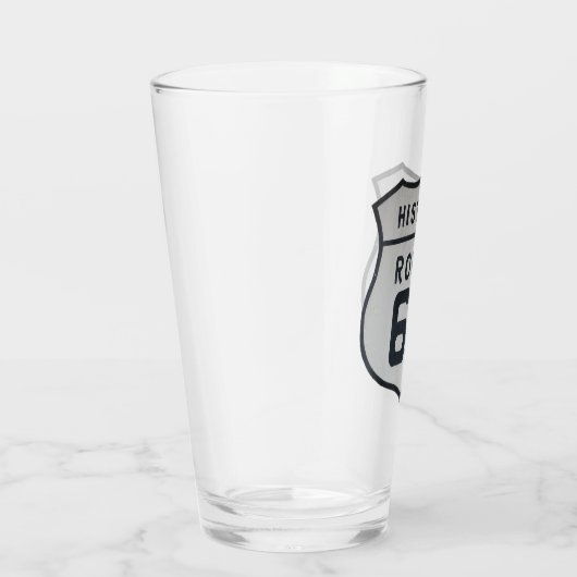 US Route 66 Pint Drink glas (Rechts)