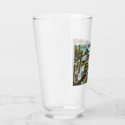 US Route 66 Pint Drink glas (Rechts)