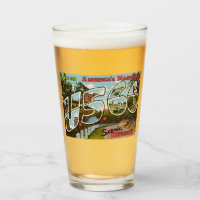 US Route 66 Pint Drink glas