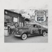 US Route 66 Reisfoto briefkaart (Voorkant)