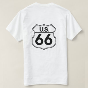 US Route 66 T-shirt Mannen T-shirt