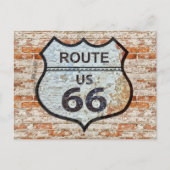 US Route 66 Travel Briefkaart (Voorkant)