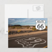 US Route 66 Travel Briefkaart (Voorkant / Achterkant)