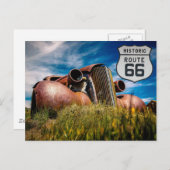 US Route 66 Travel Briefkaart (Voorkant / Achterkant)