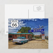 US Route 66 Travel Briefkaart (Voorkant / Achterkant)