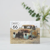 US Route 66 Travel Briefkaart (Staand voorkant)