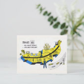 US Route 66 Travel Briefkaart (Staand voorkant)