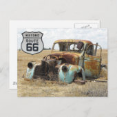 US Route 66 Travel Briefkaart (Voorkant / Achterkant)
