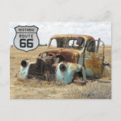 US Route 66 Travel Briefkaart (Voorkant)