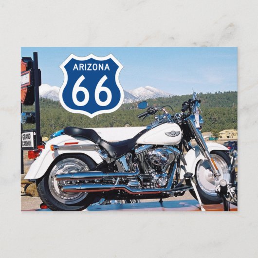 US Route 66 Travel Briefkaart (Voorkant)
