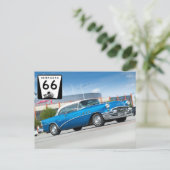 US Route 66 Travel Briefkaart (Staand voorkant)