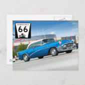 US Route 66 Travel Briefkaart (Voorkant / Achterkant)