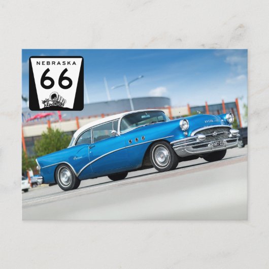 US Route 66 Travel Briefkaart (Voorkant)