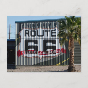 US Route 66 Travel Needles California Briefkaart